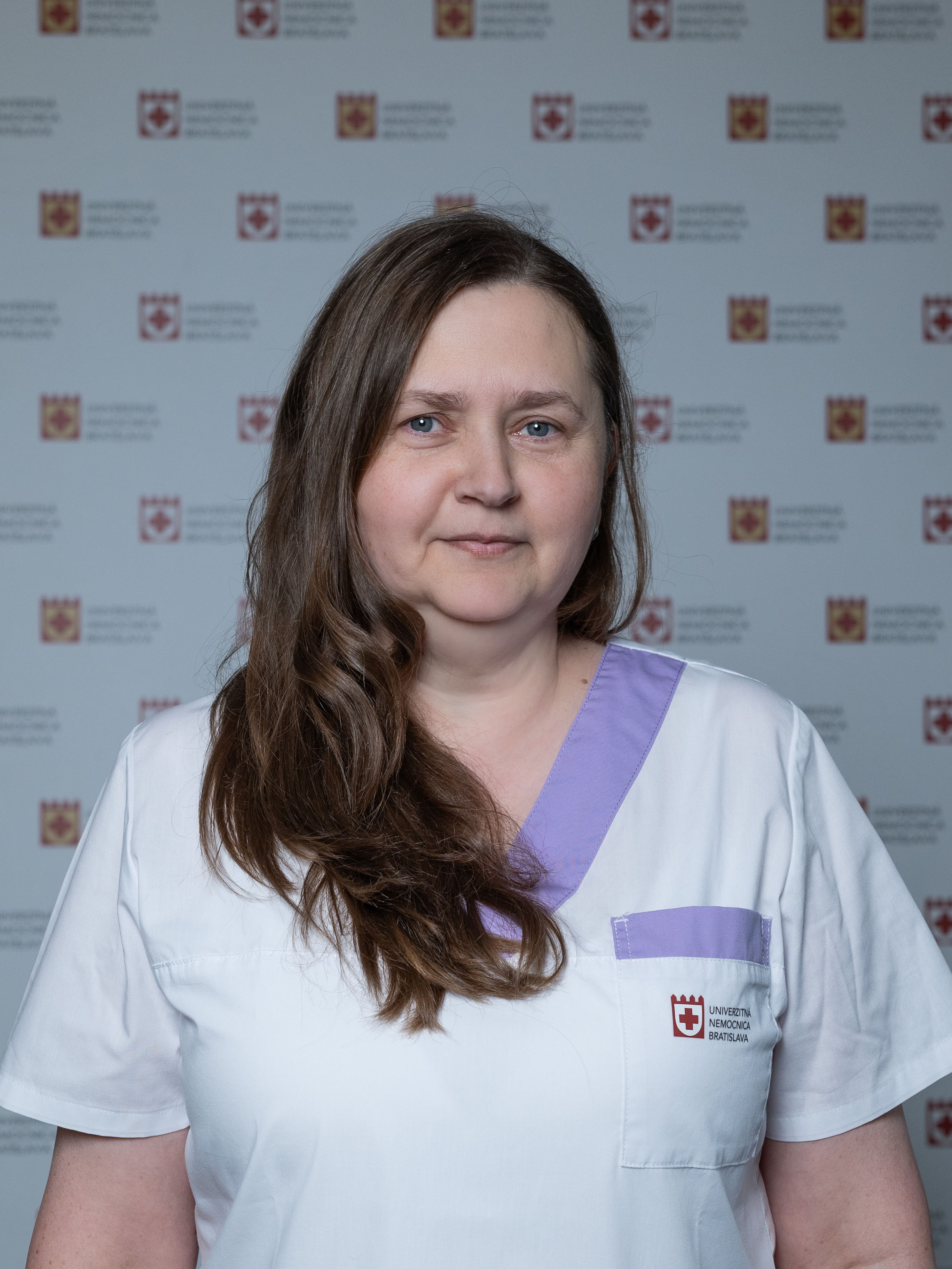 Rozália Janikovicsová vedúca sestra kliniky Hrudníkovej chirurgie  